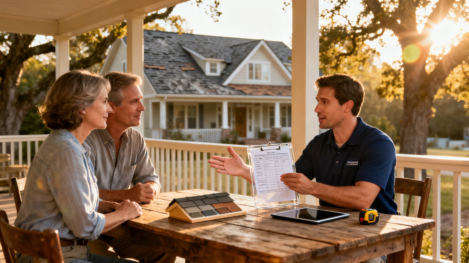 how to write a roofing estimate - Illustration 1